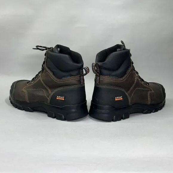 Ariat Men's Size 13‎ Treadfast 6 Waterproof Steel Toe Work Boots